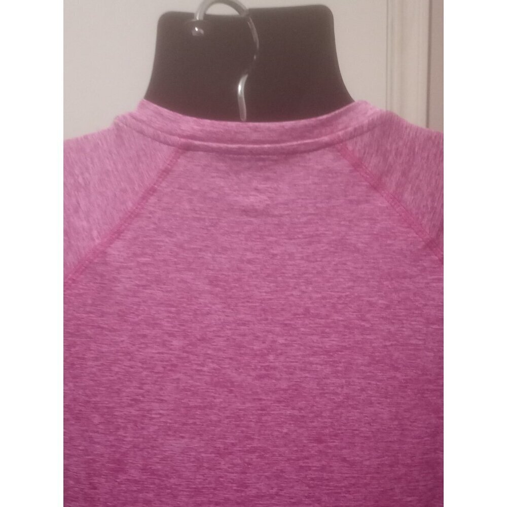 New BEVERLY HILLS Polo Club Women’s Short Sleeve T-Shirt XL Pink V-Neck NWT - Picture 7 of 10